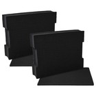 2x Mousse de coffre avec plaque de fond pour Bosch LS-BOXX 306