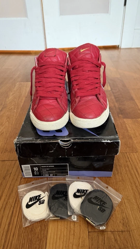 Nike Blazer SB Supreme 2006 Sz 10 with box - Great condition - 313962-601 - Image 2 of 4