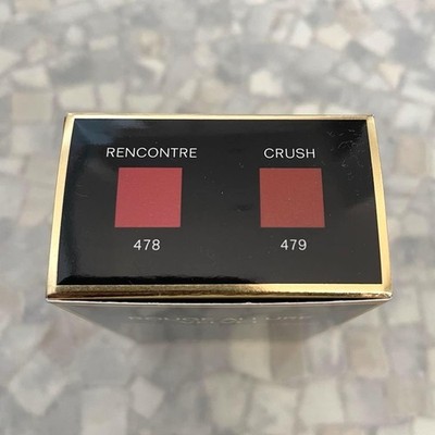 Chanel Rouge Allure Velvet Rendezvous Set 478 479 Gold Limited