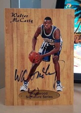 1997-98 The Genuine Article ROOKIE Auto /7500 Walter McCarty KENTUCKY WILDCATS