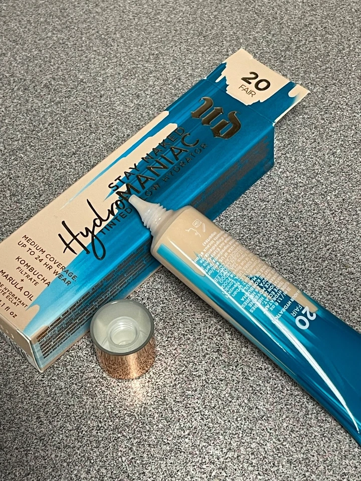 URBAN DECAY STAY NAKED HYDROMANIAC 着色发光水电 20 FAIR 1.1 盎司盒装 — 第 4/4 张图片