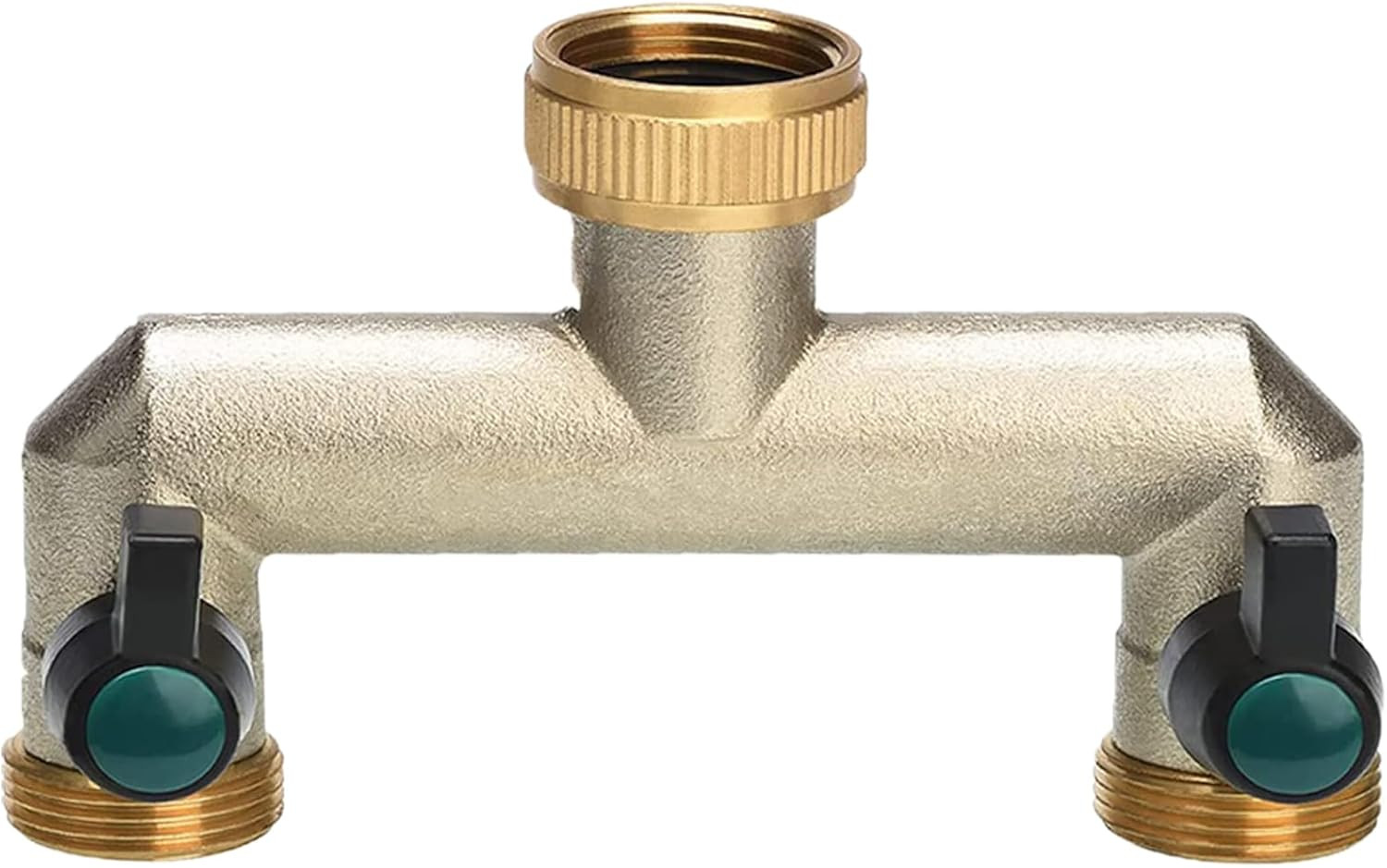 Sdoppiatore a Y 2 Vie Ottone 3/4" - Connettore Tubo Acqua Professionale
