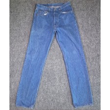 Vintage Levi's 501 Button-Fly Jeans Made in USA W38 L36