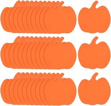 Foam Halloween Pumpkins - 50pcs DIY Crafts, 6inch Decorations