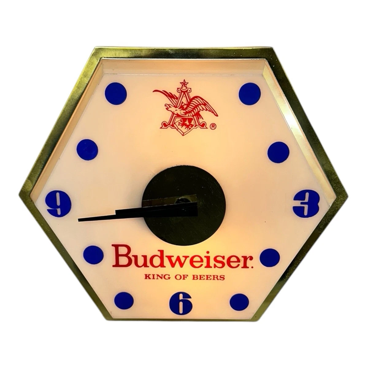 budweiser light clock products for sale | eBay