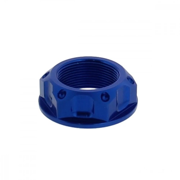 Mutter FüR Lenkkopf M22X1.00Mm Alu Blau FüR Yamaha WR 125 X Bj. 2010-2017-image