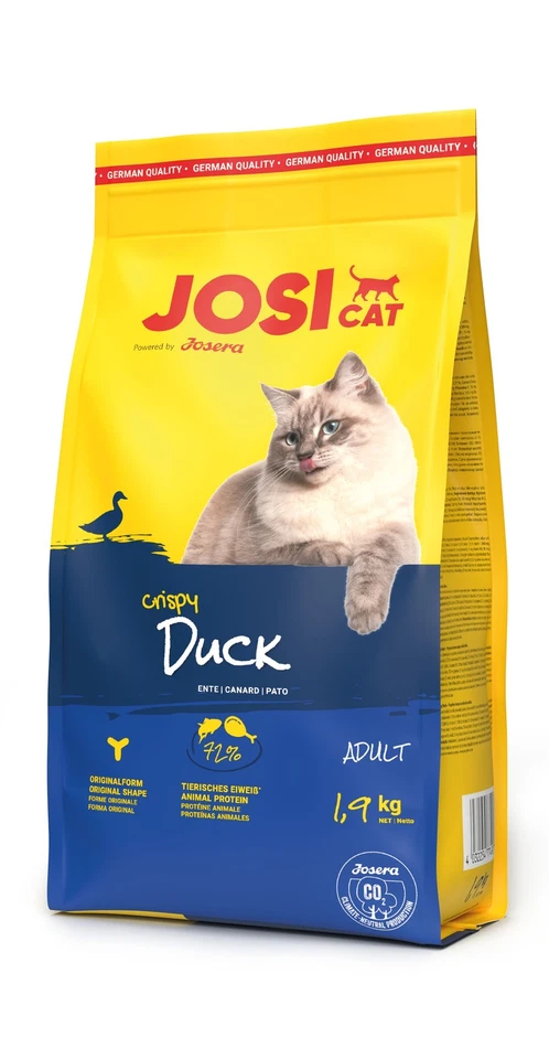 JOSERA PETFOOD GMBH & CO. KG JosiCat Crispy Duck 1,9 kg Katzentrockenfutter