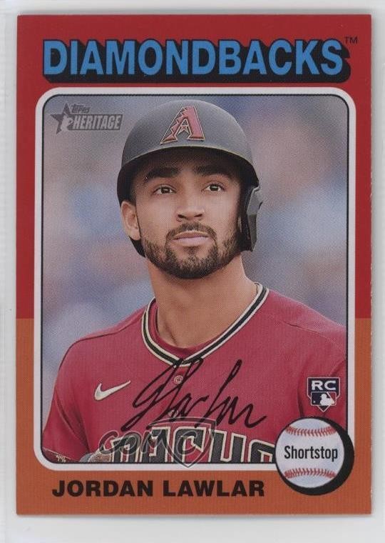 2024 Topps Heritage Jordan Lawlar #429 0za6