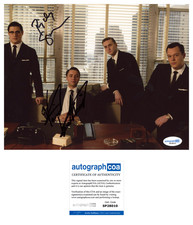 Vincent Kartheiser & Rich Sommer ‘Mad Men’ Signed 8x10 Photo ACOA