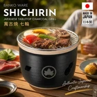 Shichirin Tabletop Charcoal Grill Japanese Ceramic BBQ Stove Compact