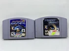 Perfect Dark & JetForce Gemini - Nintendo 64 - Cartridges ONLY- Authentic