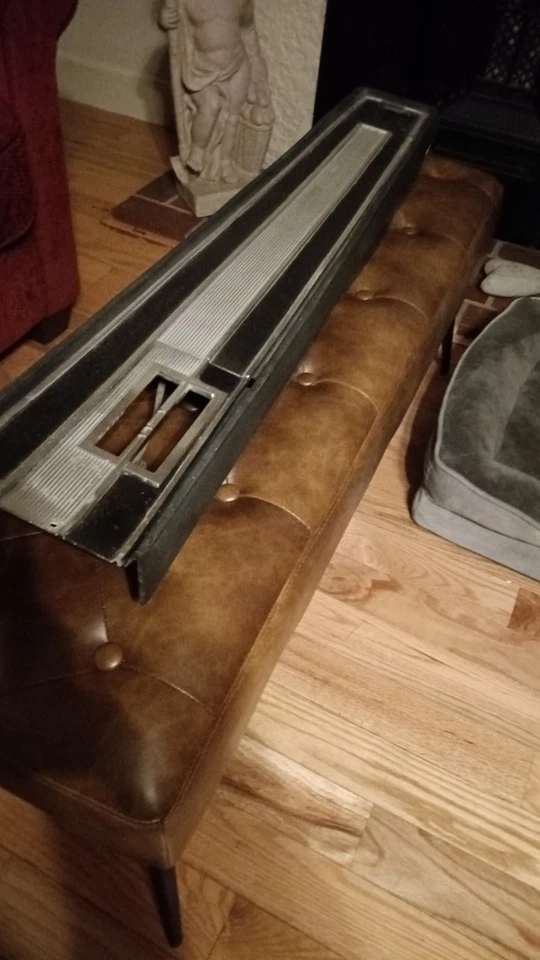 1965-1970 FORD MOTOR COMPANY MUSTANG CENTER CONSOLE W/ ORIGINAL WIRING & PLATE! - Image 2 of 4