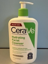 CeraVe Hydrating Facial Cleanser Daily Hydrating for Normal to Dry Skin 16 fl oz