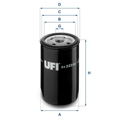 UFI Kraftstofffilter für GAZ Gazelle Kasten Renault Trucks Messenger