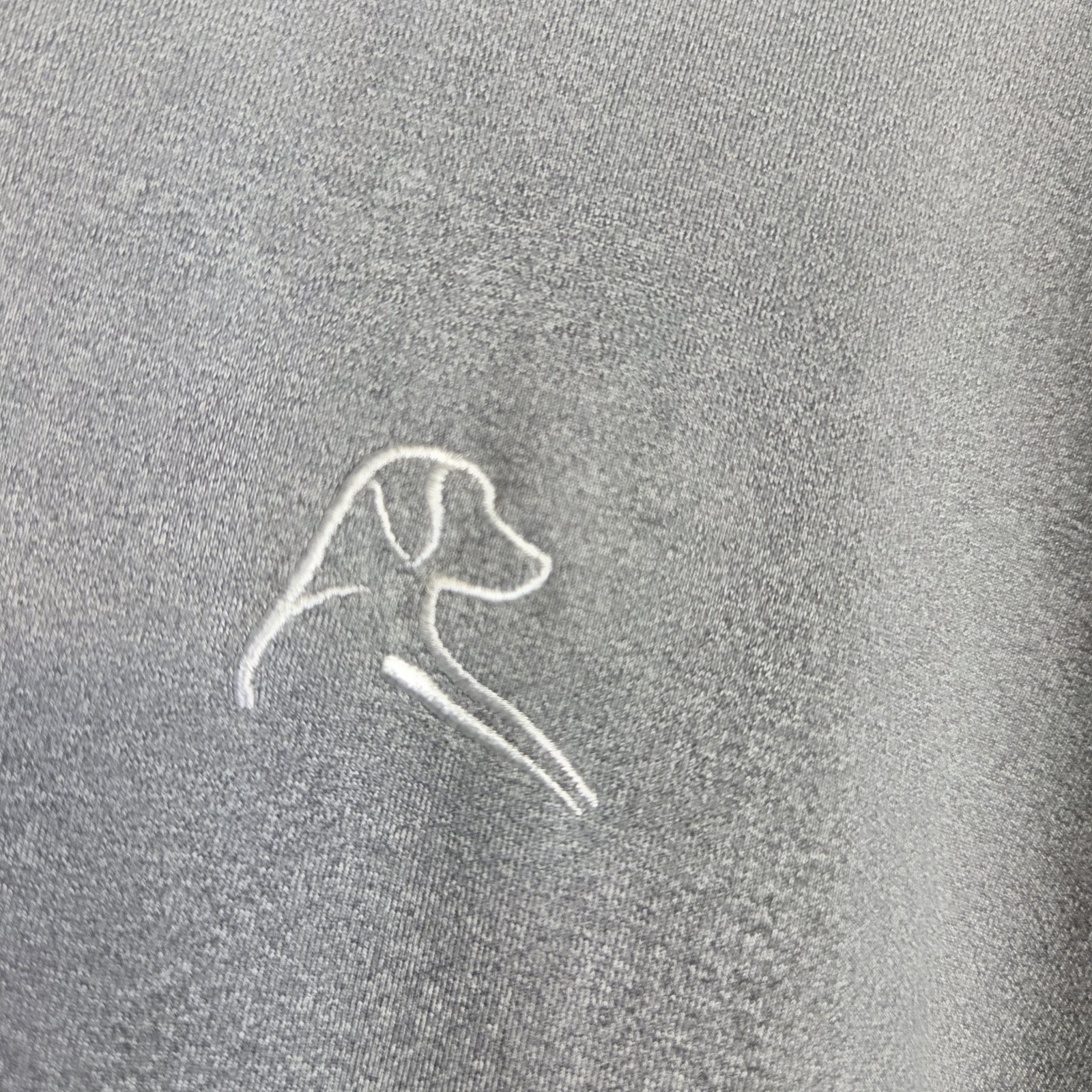 Rhoback Solid Performance 1/4 Zip Gray 1/4 Zip Pu… - image 4