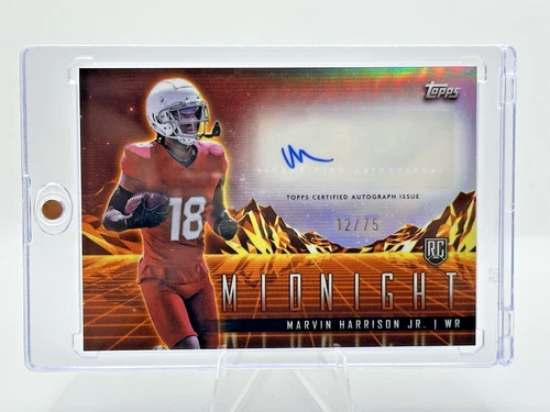 2024 Midnight Rookie Horizon Signatures Dusk 12/75 Marvin Harrison Jr Auto RC