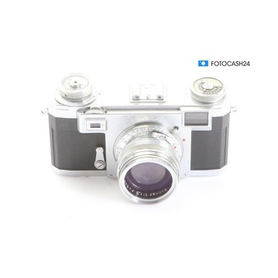 Zeiss Ikon Contax II mit Sonnar 1,5/50 Objektiv + TOP (288780)