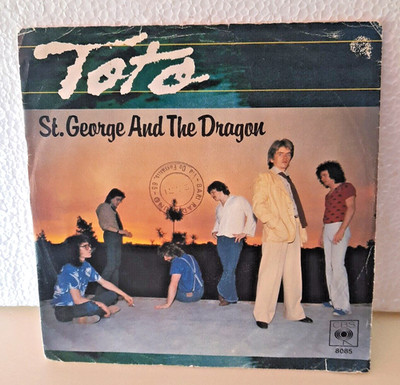 TOTO ST. GEORGE AND THE DRAGON / A SECRET LOVE 7'' 45 RPM 1979 CBS 8085 HOLLAND