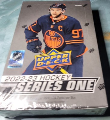 2022-23 Upper Deck Series 1 Hockey Hobby Box possible Matt Boldy Young Guns