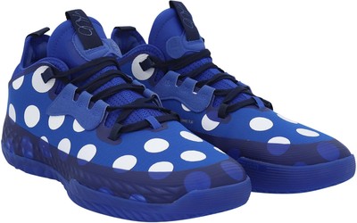 Kansas Jayhawks Team-Issued Harden 5 Adidas Shoes Basketball Program-Size 8.5