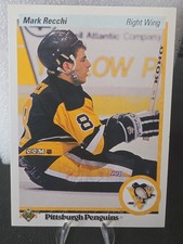 1990-91 UPPER DECK MARK RECCHI ROOKIE CARD #178 (Mint). rookie card picture