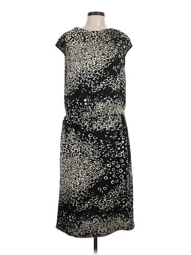 St. John Women Black Cocktail Dress L