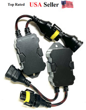 2x H11 Led Light Bulb Canbus Load Resistor Anti Flicker Error Canceler Capacitor