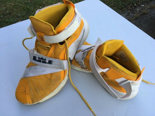 Nike LeBron Zoom Soldier Yellow 2016 