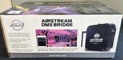 American DJ Airstream DMX Bridge WiFi to WiFLY Wireless DMX Interface Bridge...