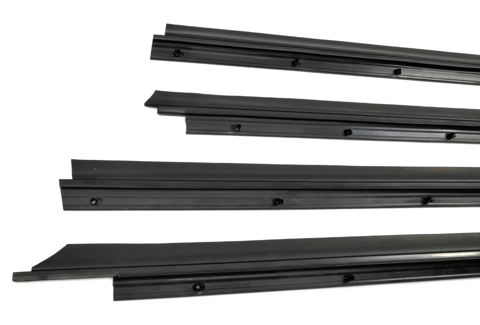 Juego de molduras raspador ventana puerta 88-95 Audi 80 90 CS Sedán - Original Foto 4 de 4