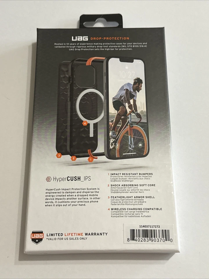 Funda Civil Urban Armor Gear UAG para Apple iPhone 14 Plus - Verde Oliva Foto 3 de 4