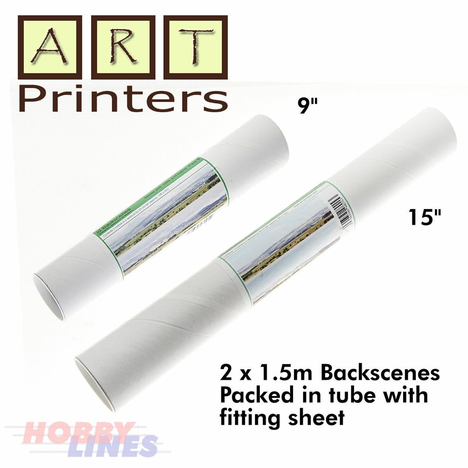 Llanberis (Pacco A) 2 X 5' X 15" Premium OO Gauge ID Backscenes - Foto 2