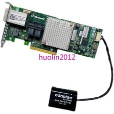 1Pcs Used Adaptec ASR-8885 12GB/S 1GB cache  Battery RAID 8405