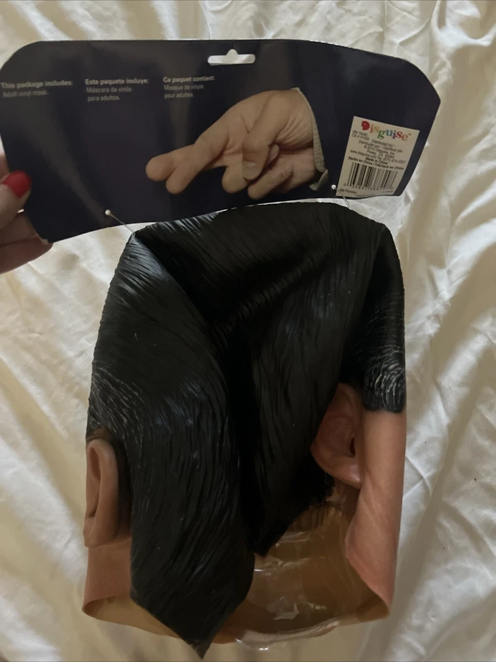 Presidential Mitt Romney Latex Vinyl Full Overhead Adult Vinyl Mask Disguise - Image 4 of 4