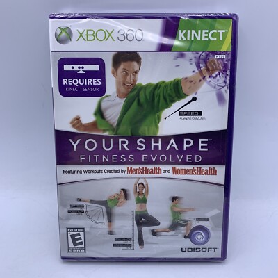 Your Shape Fitness Evolved (Microsoft Xbox 360 Kinect) SEALED NEW