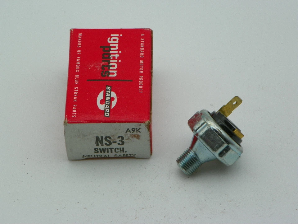 Interruptor de seguridad neutro NS-3 AMC Rambler 1959-63 réplica 3157963 NOS Foto 2 de 4