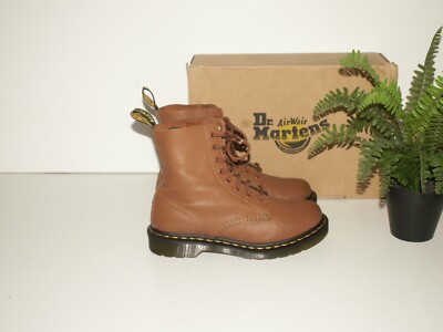 Martens 1460 PASCAL virginia soft leather boots tan uk eu 38