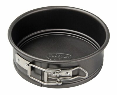 Dr. Oetker Springform Ø 12cm aus Stahl Klein Schwarz Backform Kuchenform CLASSIC