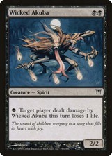Wicked Akuba [Champions of Kamigawa] Magic MTG
