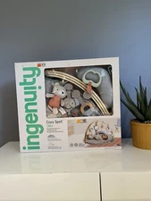 Ingenuity Cozy Spot Reversible Duvet Activity Gym 1 Count (Pack of 1), Loamy 