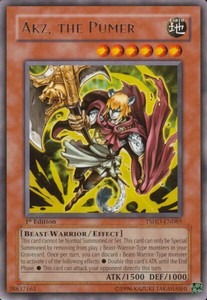 Akz, The Pumer - TSHD-EN085 - Rare - Unlimited Edition x3 - Near Mint