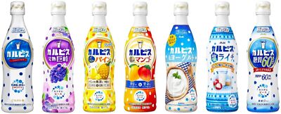 calpis　【1】 Japanese Calpis Calpico Concentrate Milk Grape Peach Pineapple