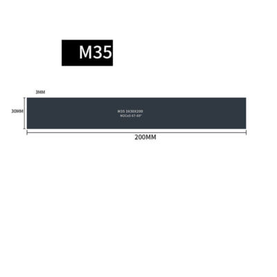 HRC 67-69 M35 HSS Square Bar Turning Tool High Speed Steel with Cobalt Lathe Rod