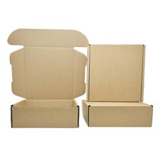 6 x 6 x 2 Inches Small Shipping Boxes 50 Pack Corrugated Cardboard Packaging ...