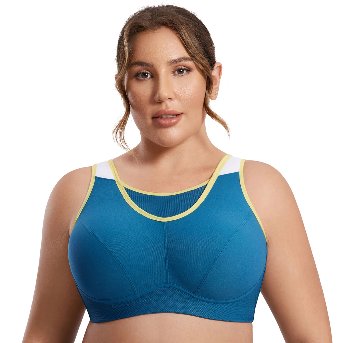 Women Sports Bras High Support No Underwire Bras Full Coverage