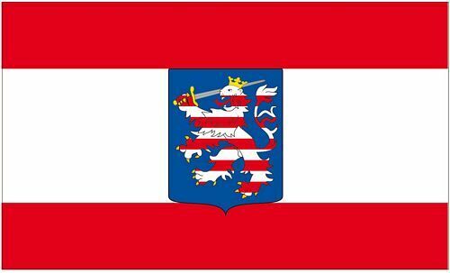 Flagge / Fahne Großherzogtum Hessen Hissflagge 90 x 150 cm - Bild 1 von 1