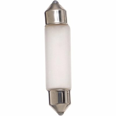 Satco S6989 5W 12V T3.25 Frost SV8.5-8 Festoon Festoon Xenon Miniatures Lamps