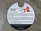 50-FT Heavy Duty Hand Crank Steel Drum Drain Auger Snake Pistol Grip 1/4" cable — photo 6