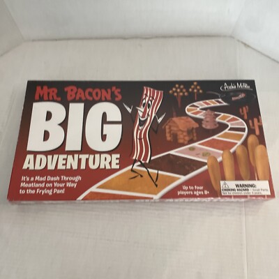 Mr. Bacon's Big Adventure 2009 Board Game New