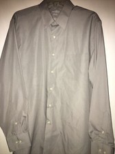 Vanheusen Mens Long Sleeve button down shirt Sz 17 / 34-35 EUC